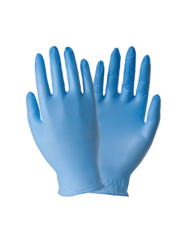 Guanti in Nitrile blu 3,5 gr Senza Polvere taglia S